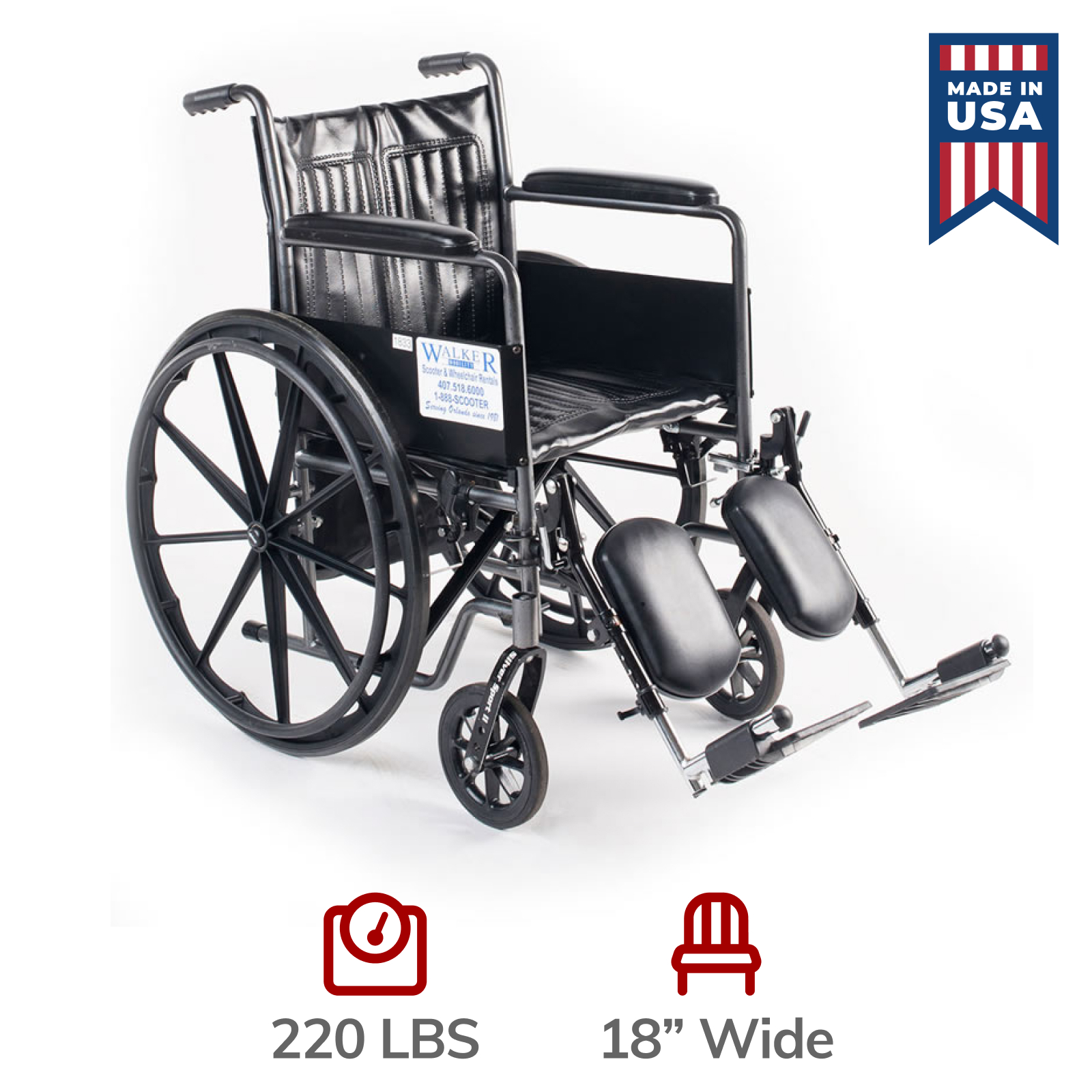 18 in. Wheelchair